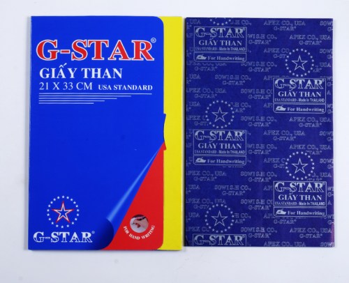 Giấy than Gstar - Văn Phòng Phẩm Khang Long - Công Ty TNHH Dịch Vụ Khang Long